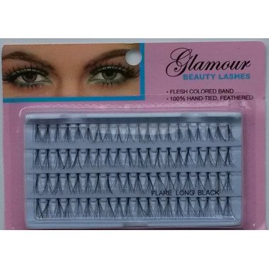 Glamour Beauty Long Individual Eyelahes - 4 Lines