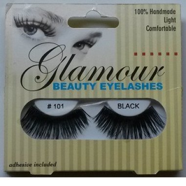 Glamour Beauty Eyelashes - #101 Black