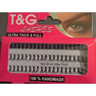 T&G Individual Eyelashes Ultra Full & Thick - Short